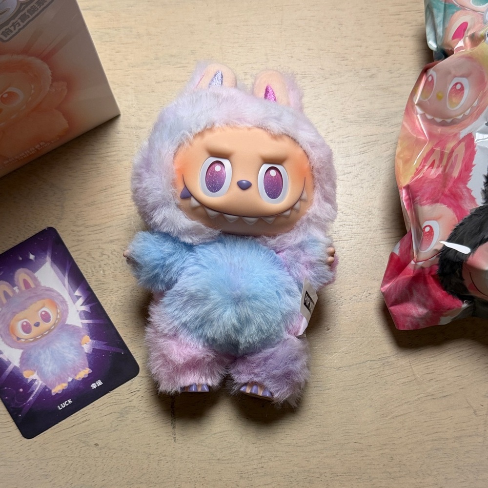 Labubu Pop Mart Big Into Energy LUCK, confirmed